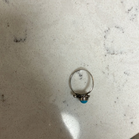 Vintage turquoise ring size 5 - Picture 3 of 4